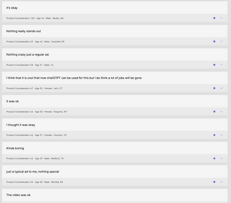 Comments from Expedia’s ChatGPT Video