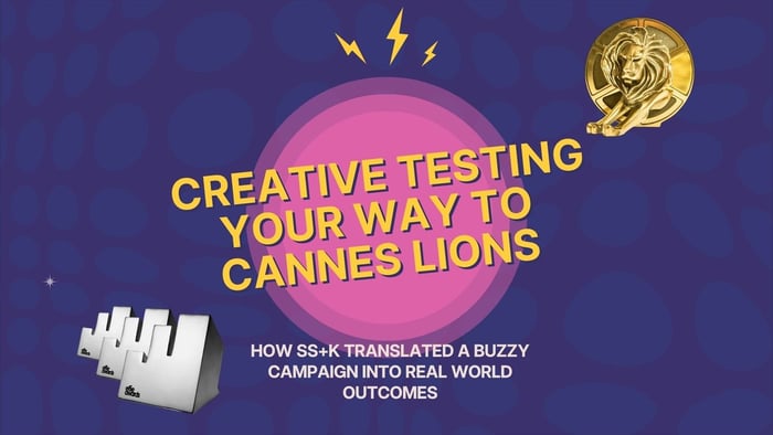 Creative testing your way to Cannes Lions